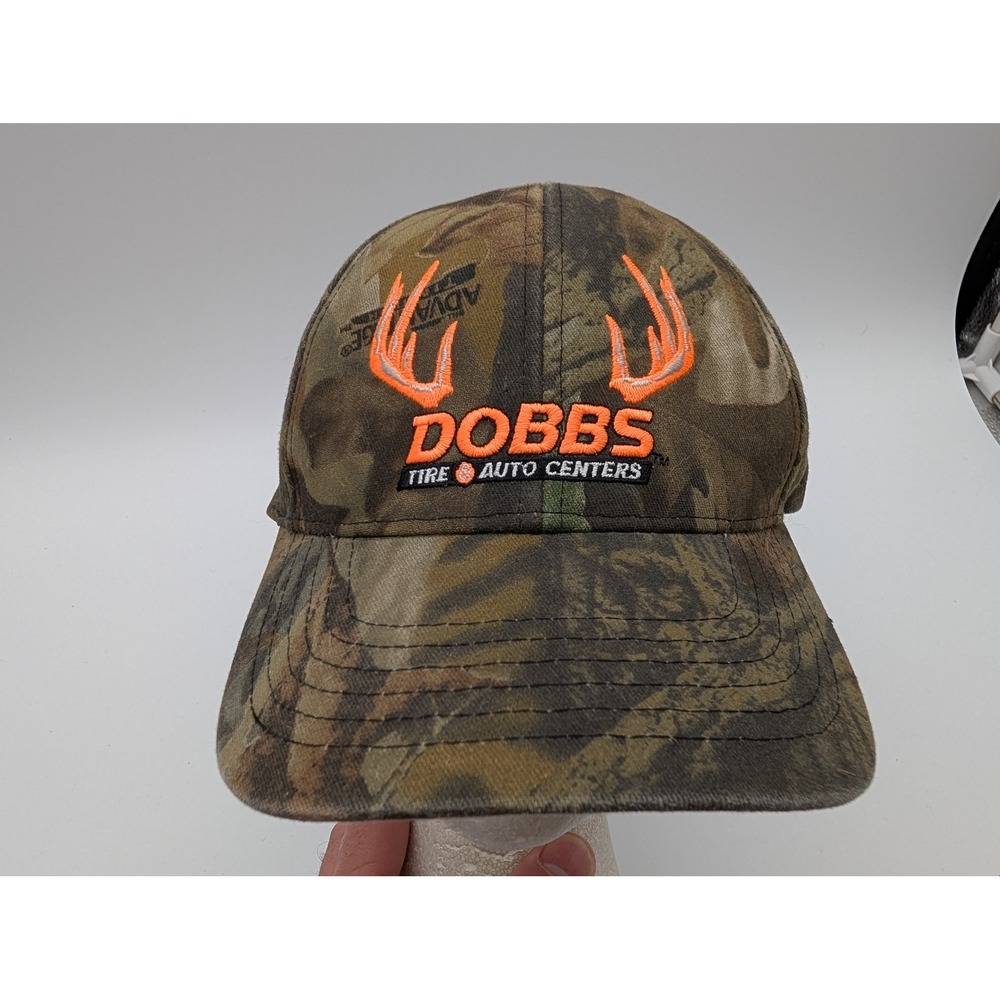 K-Products Dobbs Tire & Auto Centers Camo Hat God Bless America Advantage Timber